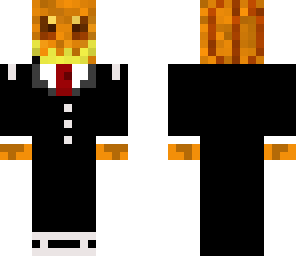 pumkin in a tux