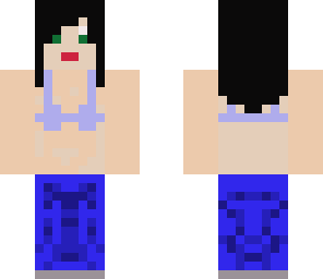 girl in beach clothes