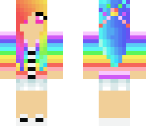 rainbow girl