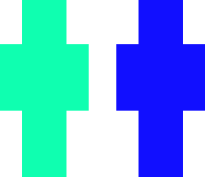 blue all round