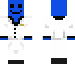 blue man