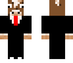 cow in suit