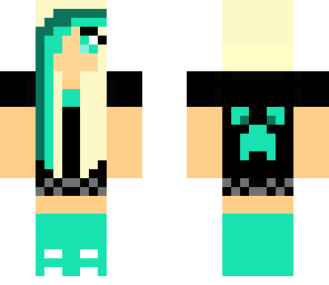 cyan girl