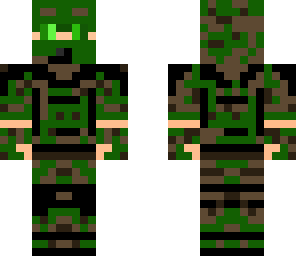 marine camoflauged woodland