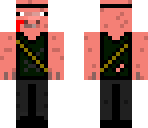 rambo pig