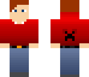 cool red creeper guy