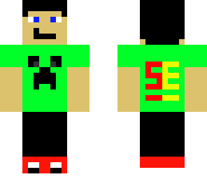 green creeper t-shirt super-earth version