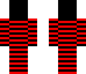 black and red