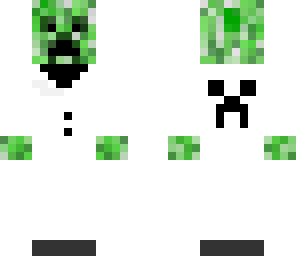 mr creeper in white
