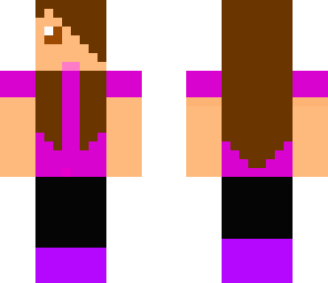 minecraft girl