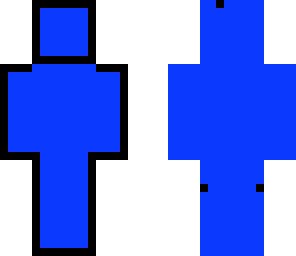3d blue
