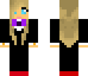 girl with tux
