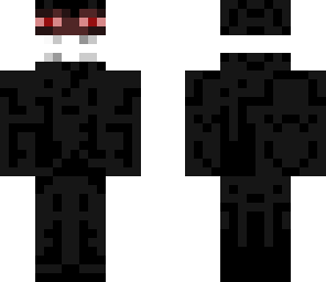 red-eyed hostile enderman