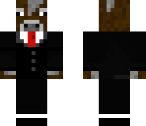 cow in suit