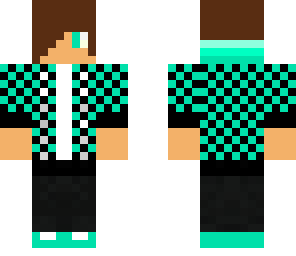 teal plad guy