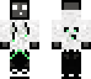 checkerd black slime