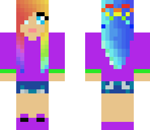 cute rainbow girl edited fixed