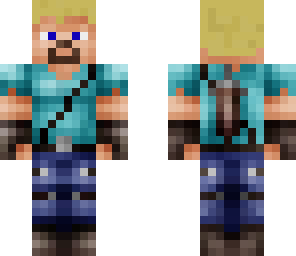 blond adventure steve