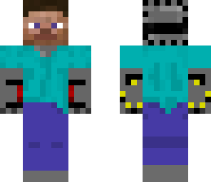 steve-masked robot by scroe0