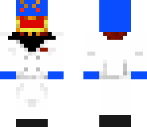 evil blue man