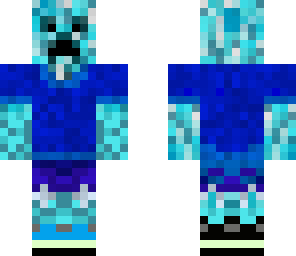 josh the blue creeper my skin