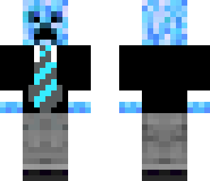 blue suit creeper