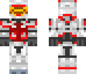 red and white
