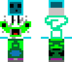 slime boy blue snake
