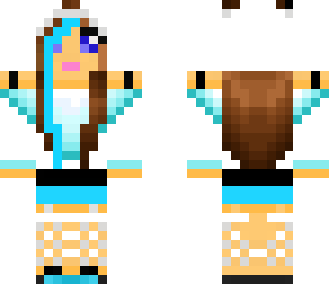 random snow panda girl
