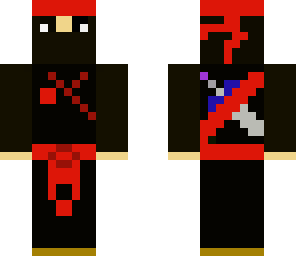red ninja samurai 