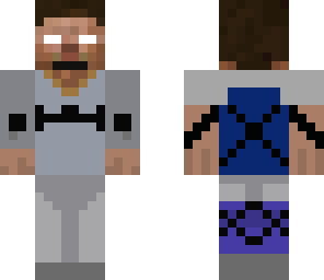 herobrine in iron armour