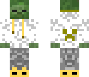 zombie with jacket and headphones