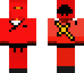 kai the red ninja with a golden weapon