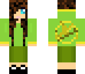 green hunger games girl
