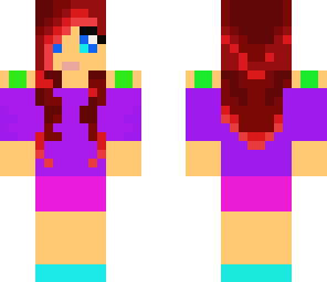 colorful girl