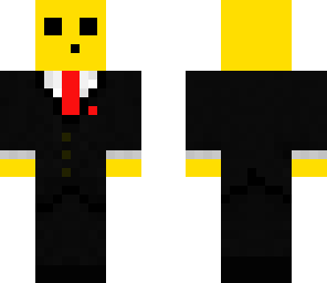 yellow slime in suit