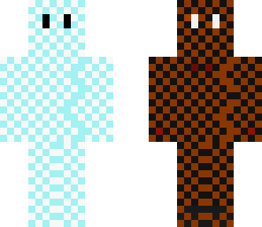 ice and lava man