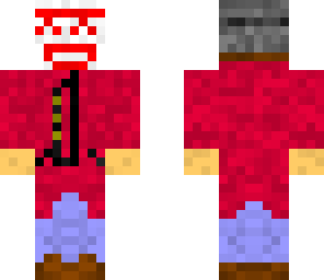 red laughing man