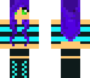 purple girl