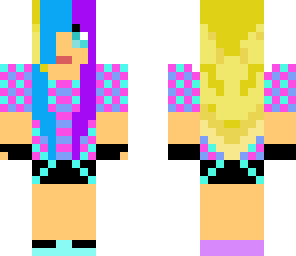 multi colored haired lexi