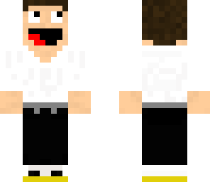 white awesome face guy with v neck