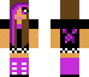 purple creeper girl