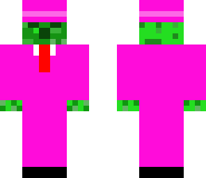 green gentlemen pink hat