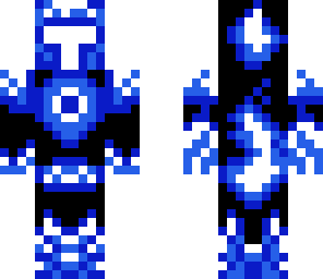 blue fire warrior