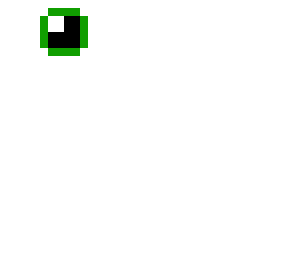eye creature green
