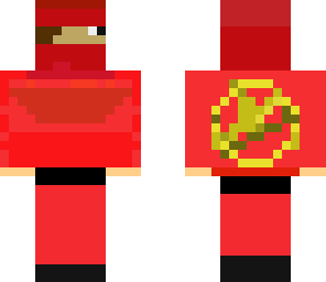 red hungergames ninja