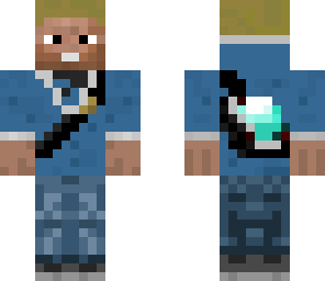 blue man diamond backpack