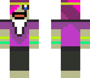 purple person