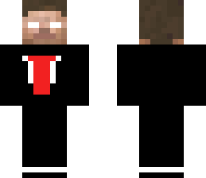 herobrine in black suite