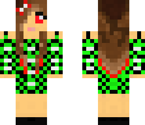 green dj girl